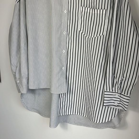 Asymmetrical Button Up Shirt - Picture 3 of 6